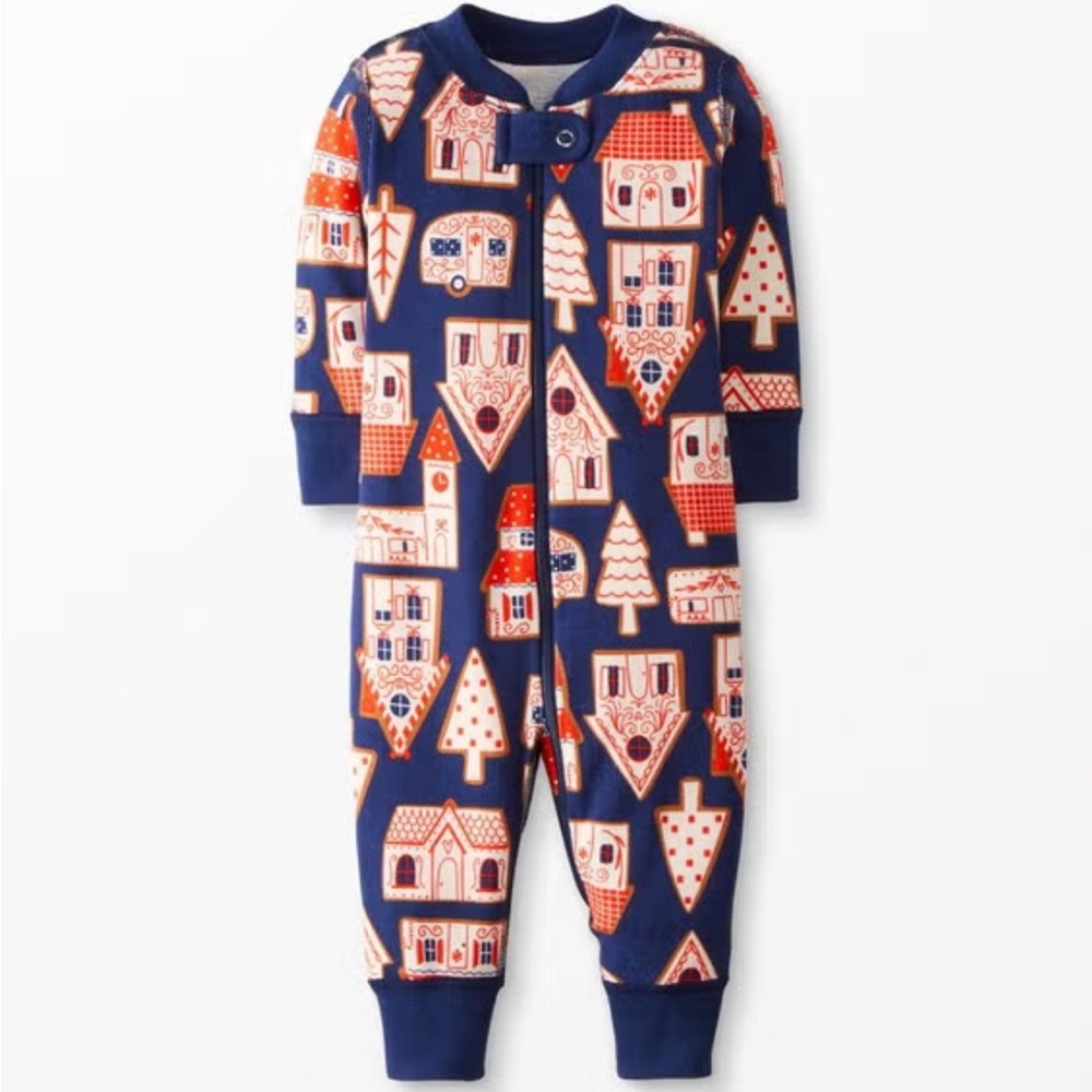 Hanna Andersson Houses Onesie - 18mo